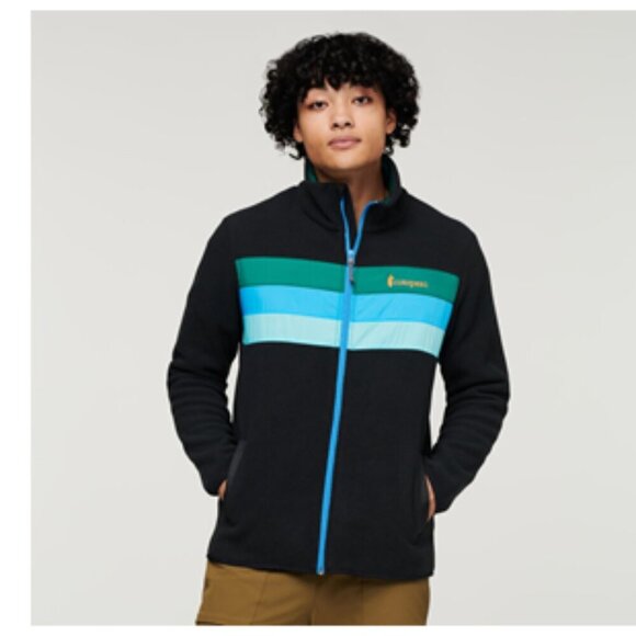 Cotopaxi Men's XL Teca Fleece Full-Zip Jacket Rooted Blue Green NWT - Picture 7 of 8